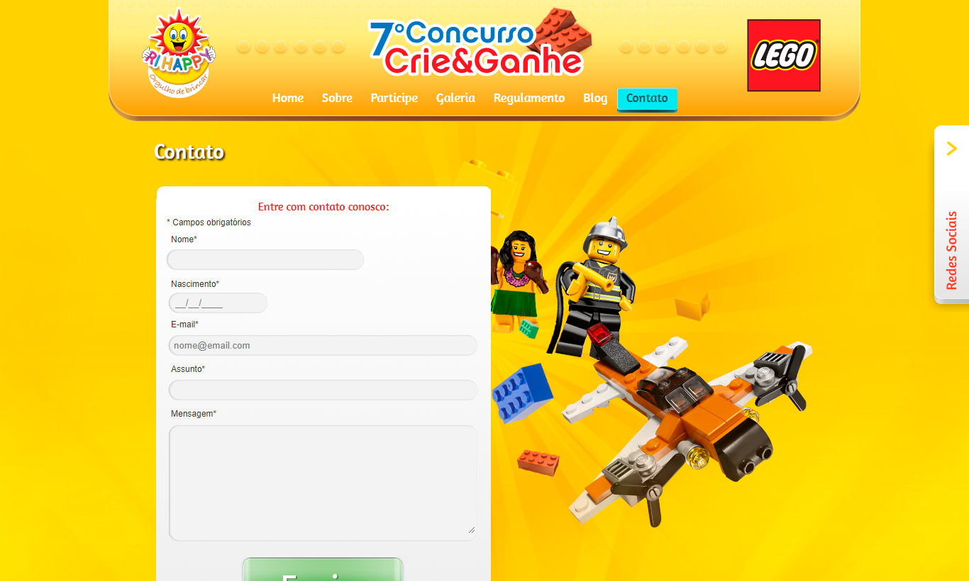 LEGO - Concurso Crie e Ganhe